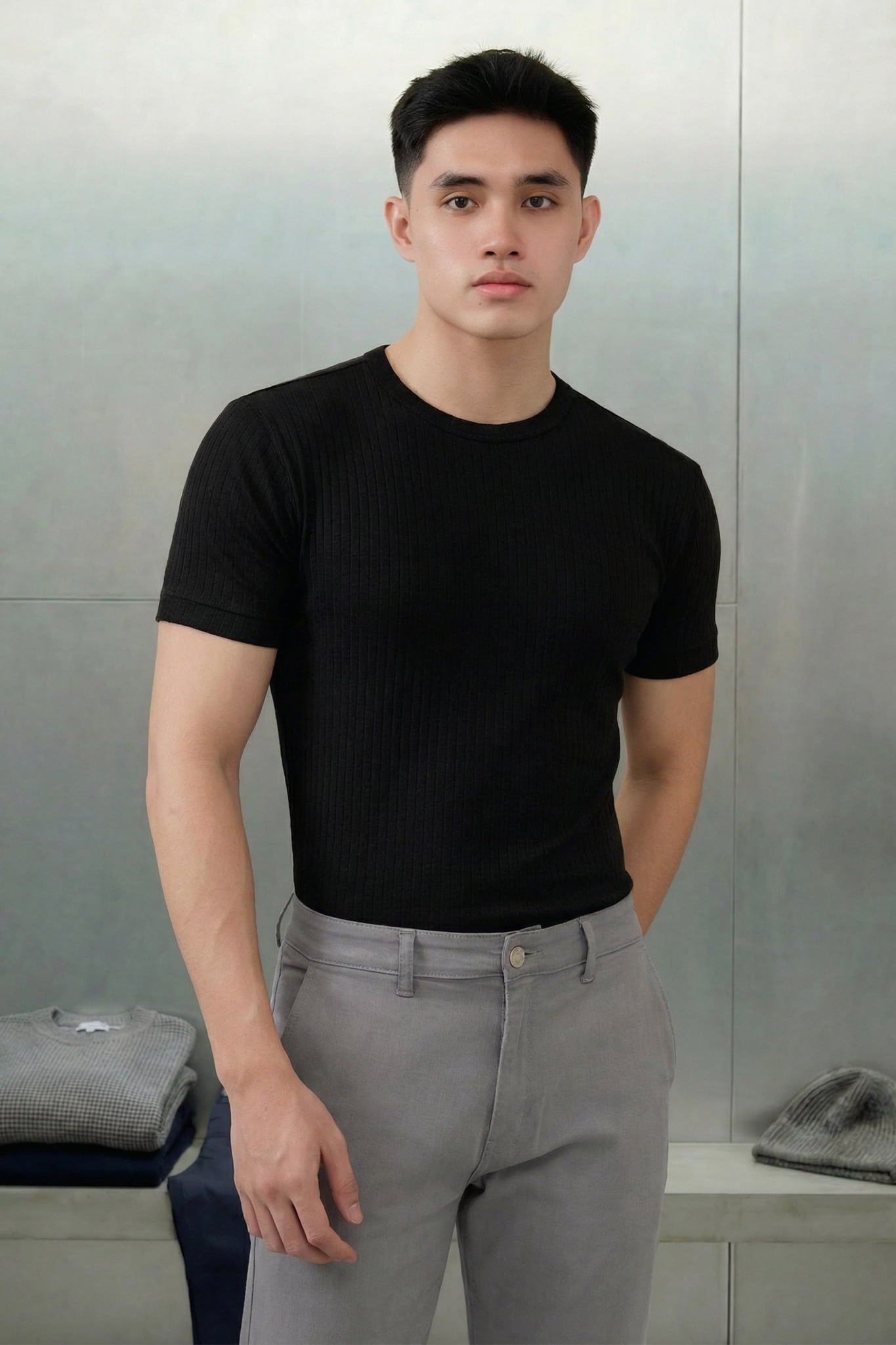 Áo Thun Slimfit Body Compact – Cotton Spandex Slim Fit Basic – SomeHow