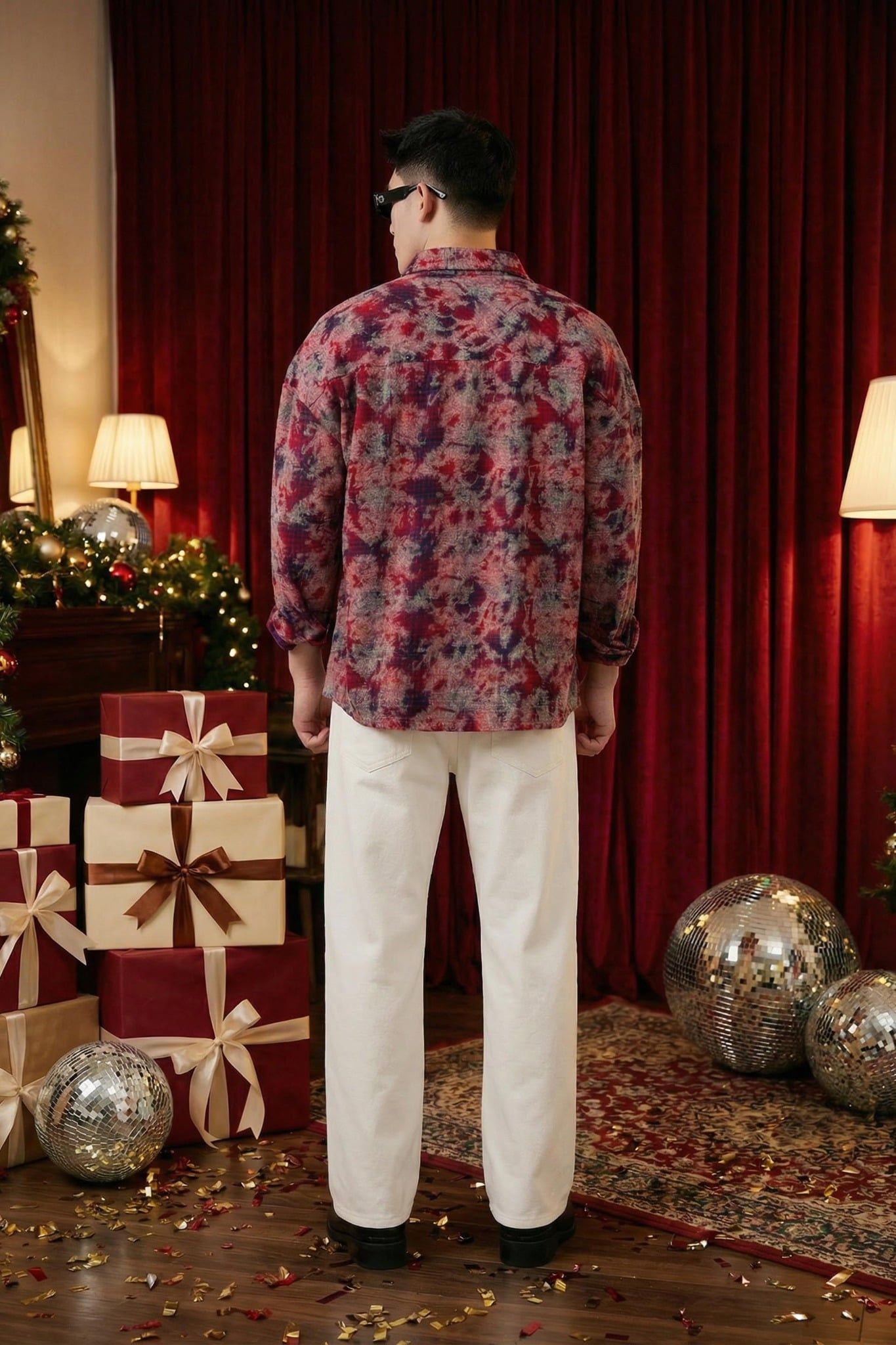  Quần Jean Straight Basic White V1 