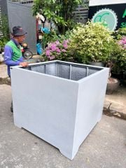 XXL [CHÂN ĐẾ CAO] Chậu composite Anber SANTO - Smartline