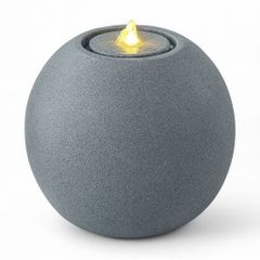 Đài phun composite - thác nước phong thủy luân MECO (Màu đá Naturelite)