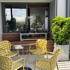 [LỌC SINH HỌC - 1 MẶT KÍNH] Hồ cá non bộ composite Anber Fish - Núi đá thác nước phong thủy