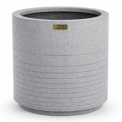 Chậu composite Anber PONOS + Tự tưới AWS (Màu đá Smartline)