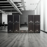 Dàn loa không dây treo tường: 01 amply A57-SG Goldsound + 8 loa không dây Goldsound V57-SG 57w