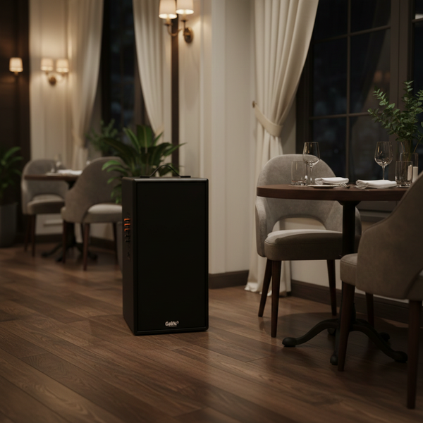 Loa Bluetooth D160PU công suất 160w, bass 20 cm, treble 10 cm, bluetooth 5.0, cổng cắm Micro, cổng rca, khe usb, thiết kế loa thùng gỗ cao 57 cm, rộng 28 cm, sâu 30 cm. Bảo hành 12 tháng