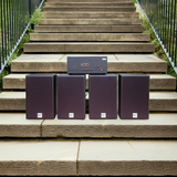 [Diện tích 160m2 + 02 Kênh] Amply A928 + 4 loa V230NT, Amply hai vùng âm lượng, loa được thiết kế riêng, bật lớn không tạp âm, miễn phí công lắp đặt, bảo hành dài hạn 5 năm.