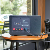 Âm ly A370 Goldsound 370w - 2 cổng Micro