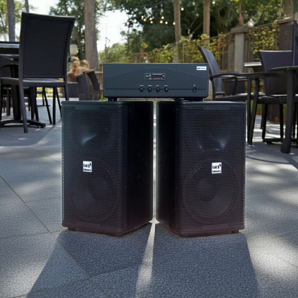 Loa treo tường mini , loa cho quán: A938 Goldsound 2 vùng âm lượng 1500w + 2 loa Goldsound V238 238w, loa được thiết kế riêng cho quán, bật lớn không tạp âm, miễn phí công lắp đặt, bảo hành dài hạn 5 năm.