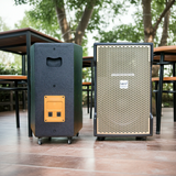 Dàn loa Sân khấu: 1 Amply A928 2 vùng âm lượng 1500w + 4 loa Goldsound V238 Gold 238w, loa được thiết kế riêng cho quán, bật lớn không tạp âm, miễn phí công lắp đặt, bảo hành dài hạn 5 năm.