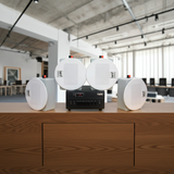 [Diện tích 80m2 + 2 Kênh] Amply A384 + 4 VAT28, loa được thiết kế riêng cho quán, bật lớn không tạp âm, miễn phí công lắp đặt, bảo hành dài hạn 5 năm.