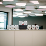 Loa âm trần thông báo phát nhạc nền tự động SA8.0 (amply 384w + 8 loa âm trần 15w), loa được thiết kế riêng cho quán, bật lớn không tạp âm, bảo hành dài hạn 12 tháng