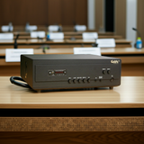 Cục đẩy công suất A958PU-2K Goldsound (công suất 2000w, 2 phân vùng đầu ra, đủ kết nối Bluetooth, RCA, AV, USB)