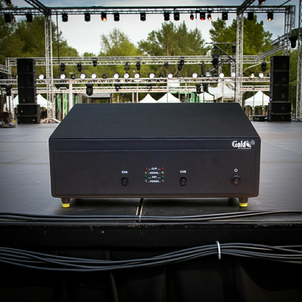 Cục đẩy A962PU-2K Goldsound (công suất 1600w, 2 kênh, nguồn xuyến)