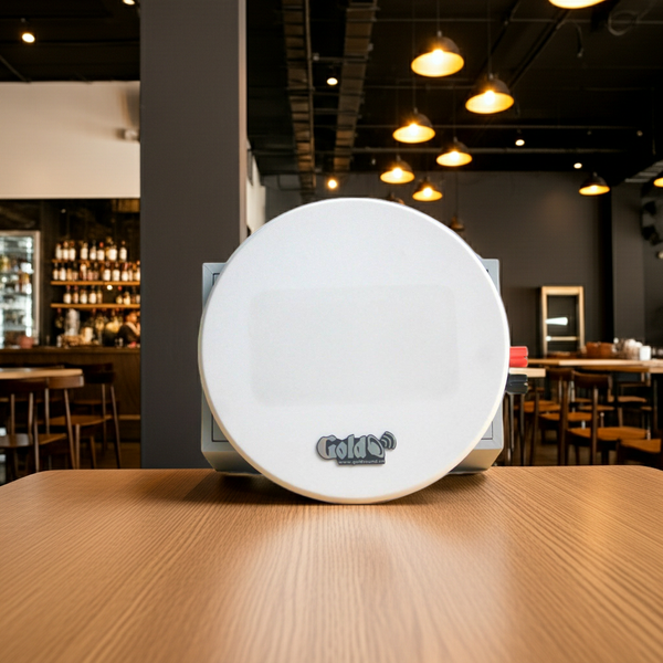 Loa vệ tinh âm trần Goldsound VAT12 TH Gold4cafe (1 loa) - công suất 12w, củ loa toàn dải cả âm Bass &Tress 3 inch, loa được thiết kế đập chậm để phù hợp với style quán dịch vụ, kích thước 12.5x19.5x10.5 cm (C - R - S); chất liệu thùng gỗ 100%.