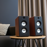 Dàn Hifi âm ly rời Amply W200  loa W60 Hippie style.