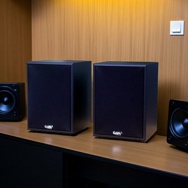HÀNG TRƯNG BÀY: Dàn âm thanh quán [Amply 380w + 2 loa treo tường 120w Goldsound] - BH 6 tháng