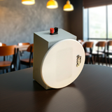 Loa âm trần Goldsound VAT12-SG Gold4cafe (1 loa) - công suất 12w, củ loa toàn dải cả âm Bass &Tress 3 inch, loa được thiết kế đập chậm để phù hợp với style quán dịch vụ, kích thước 12.5x19.5x10.5 cm (C - R - S); chất liệu thùng gỗ 100%.