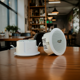 Loa âm trần VAT11 (11w, có gắn biến áp) dùng làm loa thông báo, loa phát nhạc nền trong không gian như siêu thị, nhà hàng, quán cafe, trung tâm thương mại