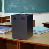 Loa trường học M120 Goldsound: 1 Micro không dây, công suất 120w, bass 20cm, treble 10cm, bluetooth 5.0