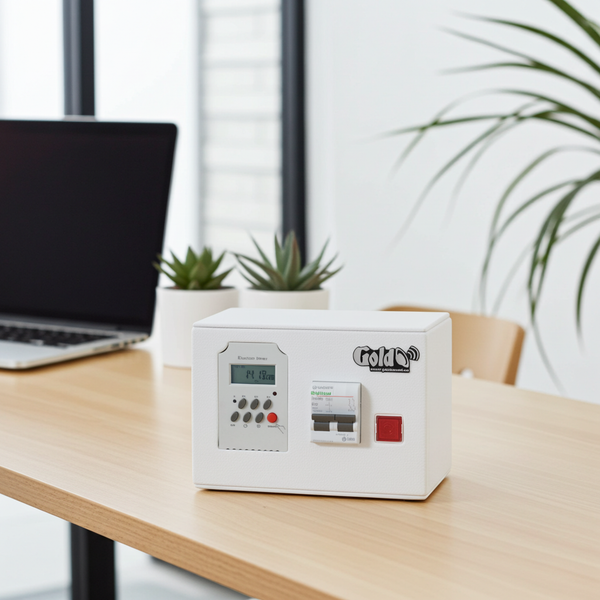 Bộ hẹn giờ, lập trình thời gian, Program Timer G28: 28 chế độ tắt bật, 3 ổ cắm 220v đầu ra, aptomat bảo vệ quá tải và ngắn mạch.