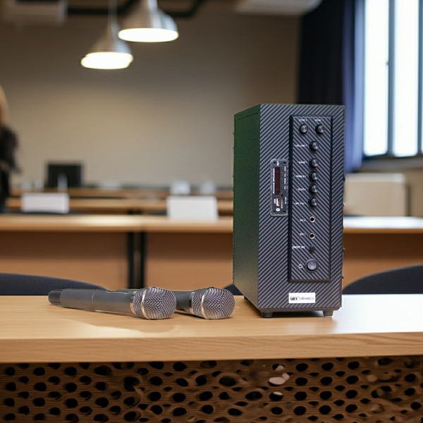 Amply AMT907Mi ( Công suất 900w, tích hợp Micro không dây, đủ kết nối Bluetooth, RCA, AV, USB)