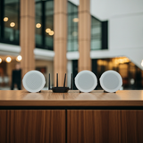 Loa không dây âm trần ATR100: 01 bộ phát + 3 loa âm trần không dây 15w