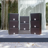 Dàn loa treo tường: Amply A938-2K + 8 V130, Amply hai vùng âm lượng, loa được thiết kế riêng, bật lớn không tạp âm, miễn phí công lắp đặt, bảo hành dài hạn 5 năm.