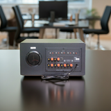 Âm ly A1800: 6 phân vùng đầu ra (1800w, đủ kết nối Bluetooth, RCA, AV, USB)