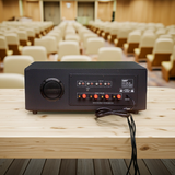 Amply A384 - TH - 4K: 4 phân vùng đầu ra (800w, đủ kết nối Bluetooth, RCA, AV, USB)