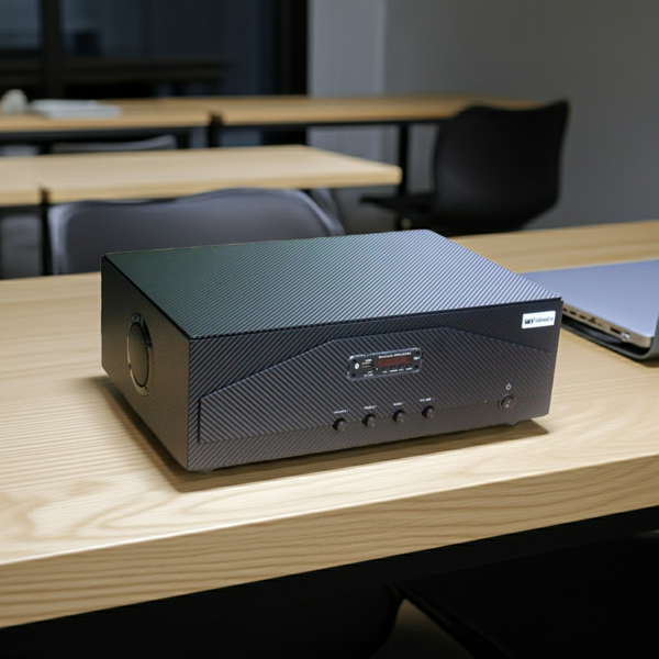 Cục đẩy công suất A938-2K_DA Goldsound (công suất 1500w, 2 phân vùng đầu ra, đủ kết nối Bluetooth, RCA, AV, USB)