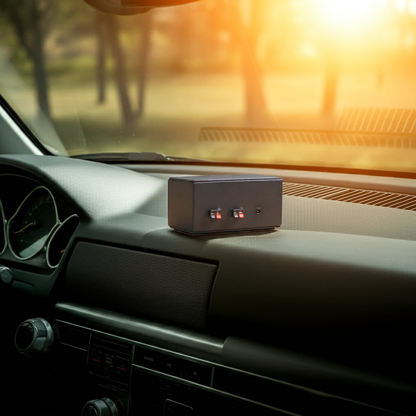 Amply dùng cho ô tô A120 CAR Goldsound (2 kênh, 120w, bluetooth, Aux, Usb...), chuyên loa xe khách, xe tải, xe du lịch