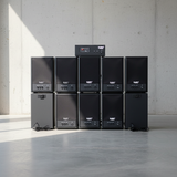 Dàn loa không dây treo tường: 01 amply A57 Goldsound + 10 loa không dây Goldsound V57 - 57w