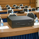 Cục đẩy công suất A958PU-2K Goldsound (công suất 2000w, 2 phân vùng đầu ra, đủ kết nối Bluetooth, RCA, AV, USB)