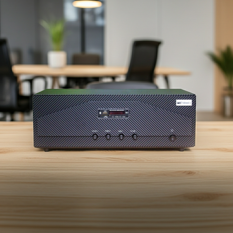 Cục đẩy công suất A938-2K Goldsound (công suất 1500w, 2 phân vùng đầu ra, đủ kết nối Bluetooth, RCA, AV, USB)