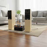 Dàn karaoke gia đình loa cây V386-A900 Goldsound ( 01 amply 900w + 02 loa cây + 01 vang cơ + Micro ) - Hàng trưng bày đồng giá cuối năm