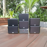 Dàn loa sân vườn: Amply A917 + 6 V130NT, Amply hai vùng âm lượng, loa được thiết kế riêng, bật lớn không tạp âm, miễn phí công lắp đặt, bảo hành dài hạn 5 năm.