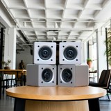 Loa âm trần thông báo, phát nhạc nền tự động: Combo Amply A400+ 4loa âm trần VAT25