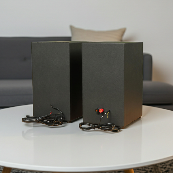 Loa bluetooth HIFI GS51 Pro 5 - đúng chuẩn HIFI, công suất 120w, Bass 4 inch, treble 2 inch, bluetooth 5.0, cổng rca, khe usb, thiết kế loa thùng gỗ cao 31.5 cm, rộng 17.5 cm, sâu 24 cm.