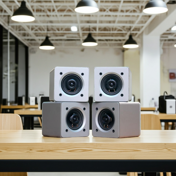 Loa âm trần thông báo, phát nhạc nền tự động: Combo Amply A400+ 4loa âm trần VAT25