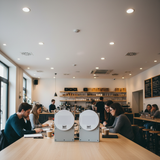 Loa âm trần thông báo, phát nhạc nền: Âm ly A907 Goldsound 2 vùng âm lượng 900w + 10 loa âm trần Goldsound VAT38 38w, loa được thiết kế riêng cho quán, bật lớn không tạp âm, miễn phí công lắp đặt, bảo hành dài hạn 5 năm