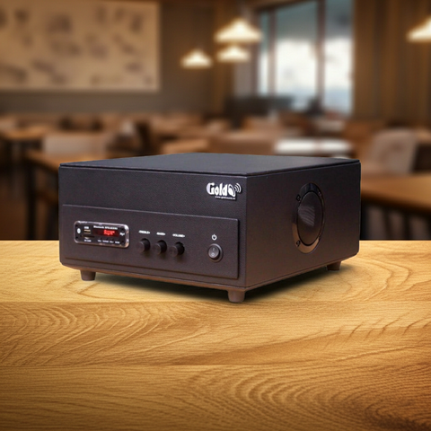 Amply A156PU_DA Goldsound (200w, đủ kết nối Bluetooth, RCA, AV, USB)