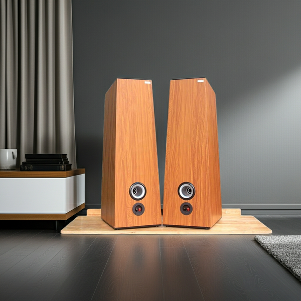 Cặp loa cây V360 - Vân gỗ sáng