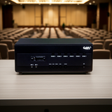 Amply A384PU - 6K: 6 phân vùng đầu ra (1200w, đủ kết nối Bluetooth, RCA, AV, USB) chuyên dụng cho quán cafe, nhà hàng