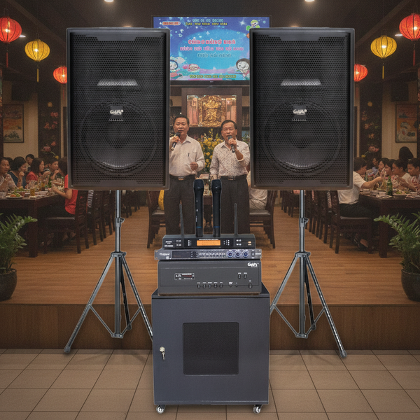 Top 5 Loa Karaoke Phòng VIP Nhà Hàng, Quán Ăn -  Khuyến mại tặng Mixer 12 kênh
