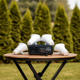 [Loa thông báo] Amply A917PU-100V-2K + 04 Ne20w, Amply hai vùng âm lượng, loa được thiết kế riêng, bật lớn không tạp âm, miễn phí công lắp đặt, bảo hành dài hạn 12 tháng.