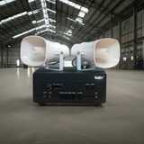 [Loa thông báo] Amply A907PU-100V + 2 Ne20w, Amply hai vùng âm lượng, loa được thiết kế riêng, bật lớn không tạp âm, miễn phí công lắp đặt, bảo hành dài hạn 12 tháng