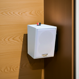 Loa vệ tinh treo tường V25C màu trắng (số lượng 01 loa), công suất 25w, loa bass 4 inch, treble 5 cm, kích thước rộng 17 cm, cao 24 cm, sâu 22.5 cm, bảo hành dài hạn 5 năm.