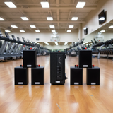 Dàn loa thông báo phát nhạc nền tự động Gold4cafe AM6.0_SG (01 amply + 06 loa treo tường), loa được thiết kế riêng cho quán, bật lớn không tạp âm, bảo hành dài hạn 5 năm.