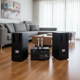 Dàn âm thanh M258 Pro: Đẩy 1200w + 2 V258 + 1 Vang + 2 Micro