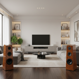 Cặp loa cây V360 - Vân gỗ bóng