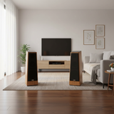 Cặp loa cây V360 - Vân gỗ sáng